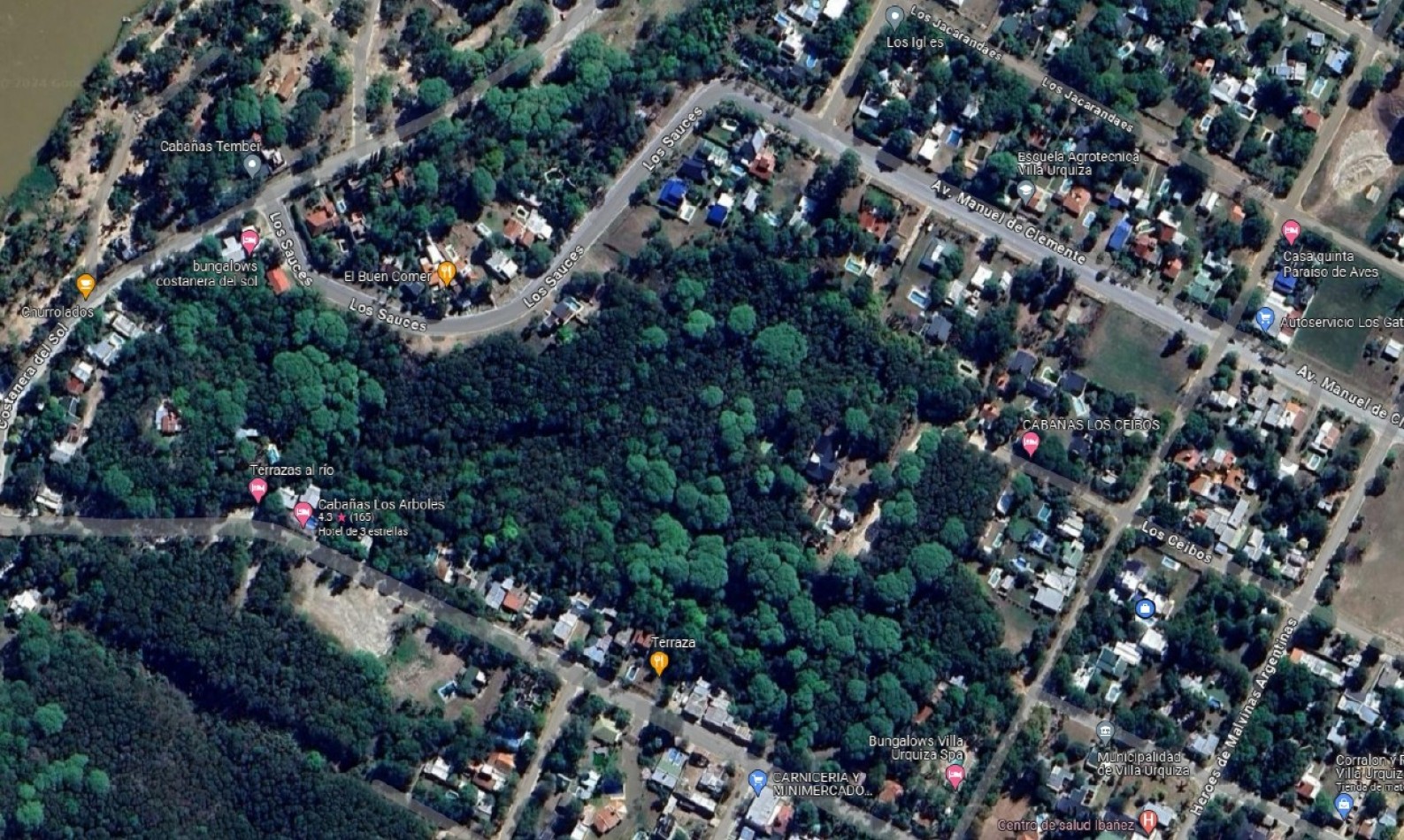 Amplio terreno con pileta en Villa Urquiza, Entre Rios